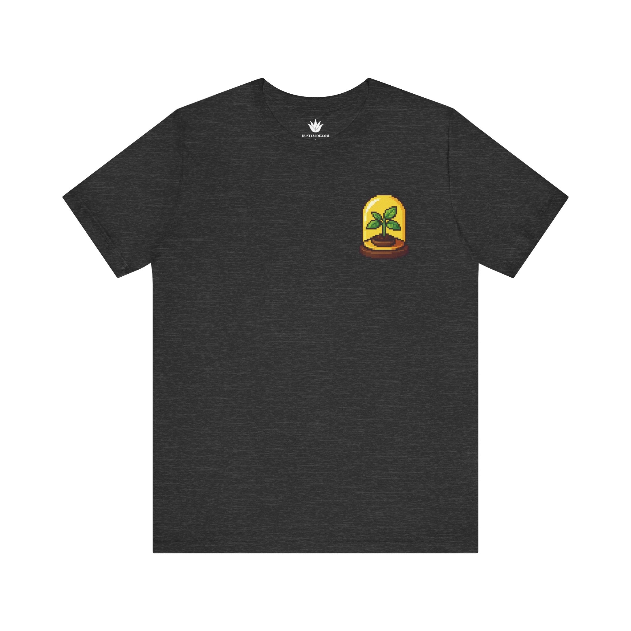 Do Not Disturb I’m Rooting T-Shirt – Funny Pixel Plant Lover Tee