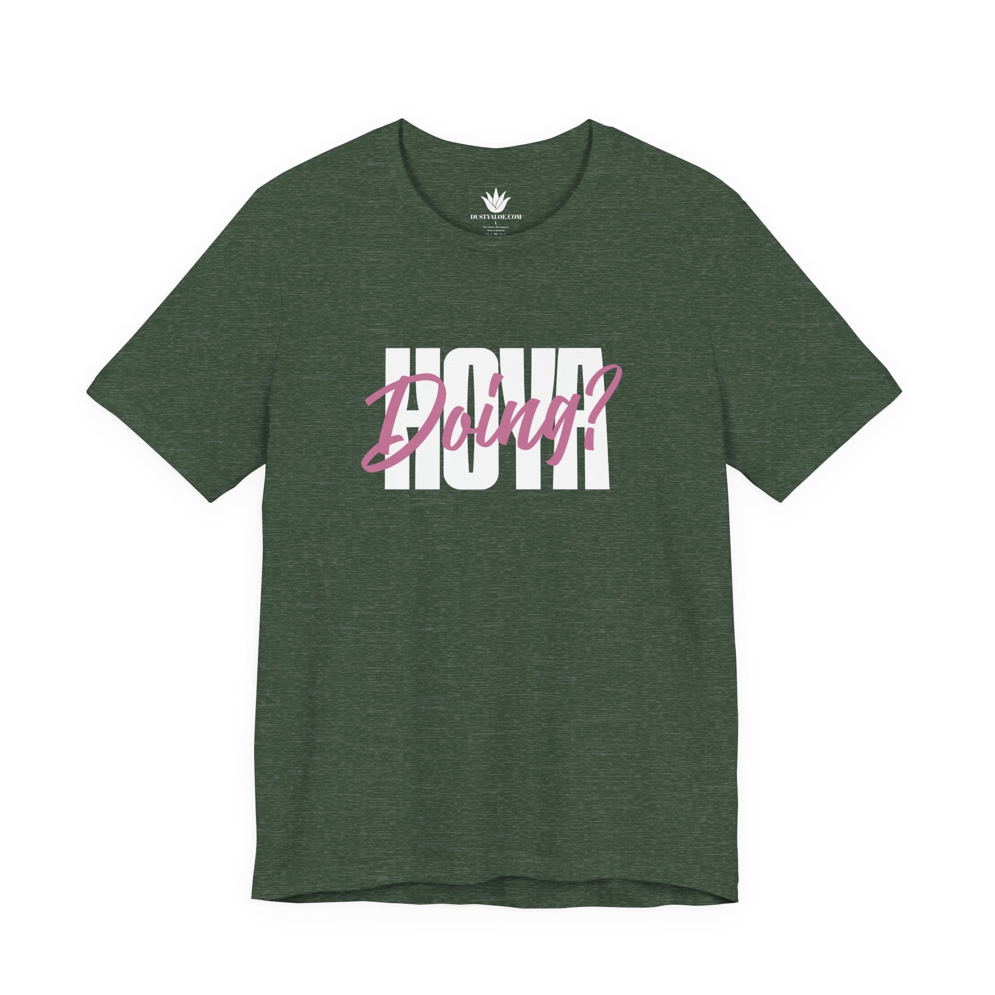 HOYA Doing? T-Shirt – Funny Plant Pun Tee for Hoya Lovers