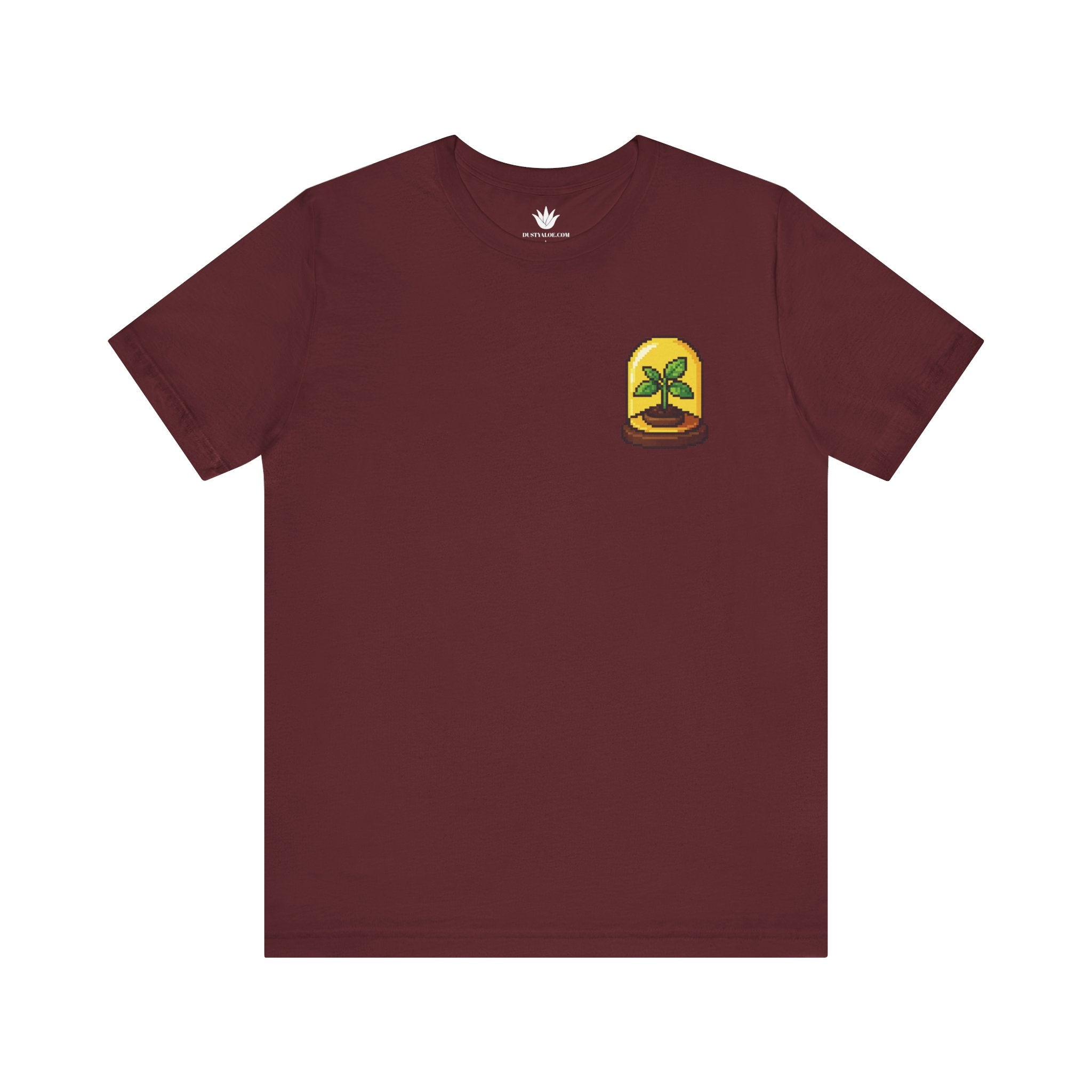 Do Not Disturb I’m Rooting T-Shirt – Funny Pixel Plant Lover Tee