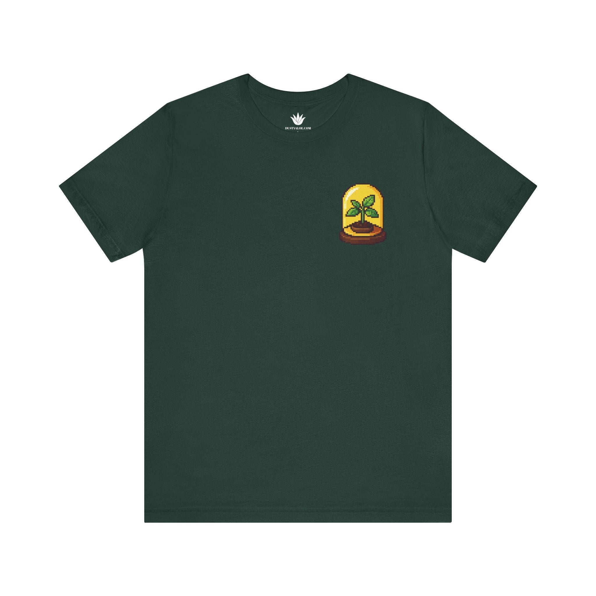 Do Not Disturb I’m Rooting T-Shirt – Funny Pixel Plant Lover Tee