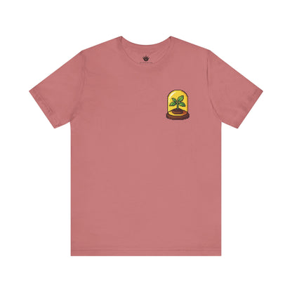 Do Not Disturb I’m Rooting T-Shirt – Funny Pixel Plant Lover Tee