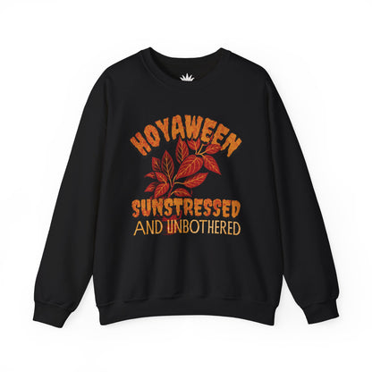 Hoyaween Sunstressed and Unbothered Sweatshirt