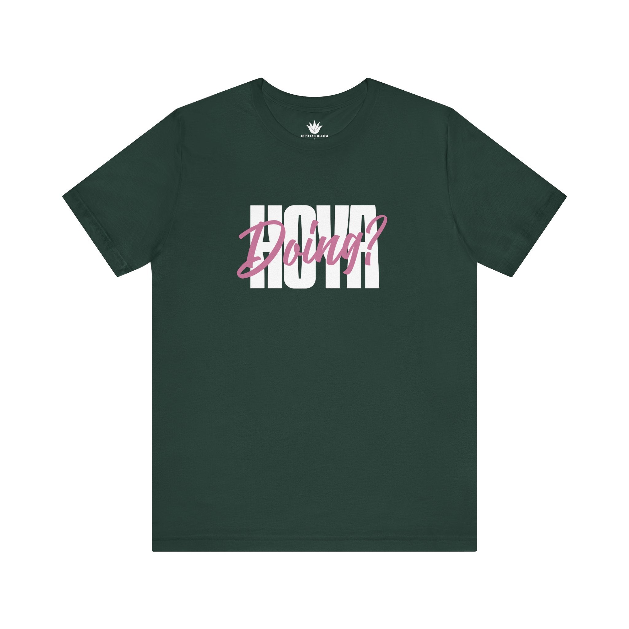 HOYA Doing? T-Shirt – Funny Plant Pun Tee for Hoya Lovers