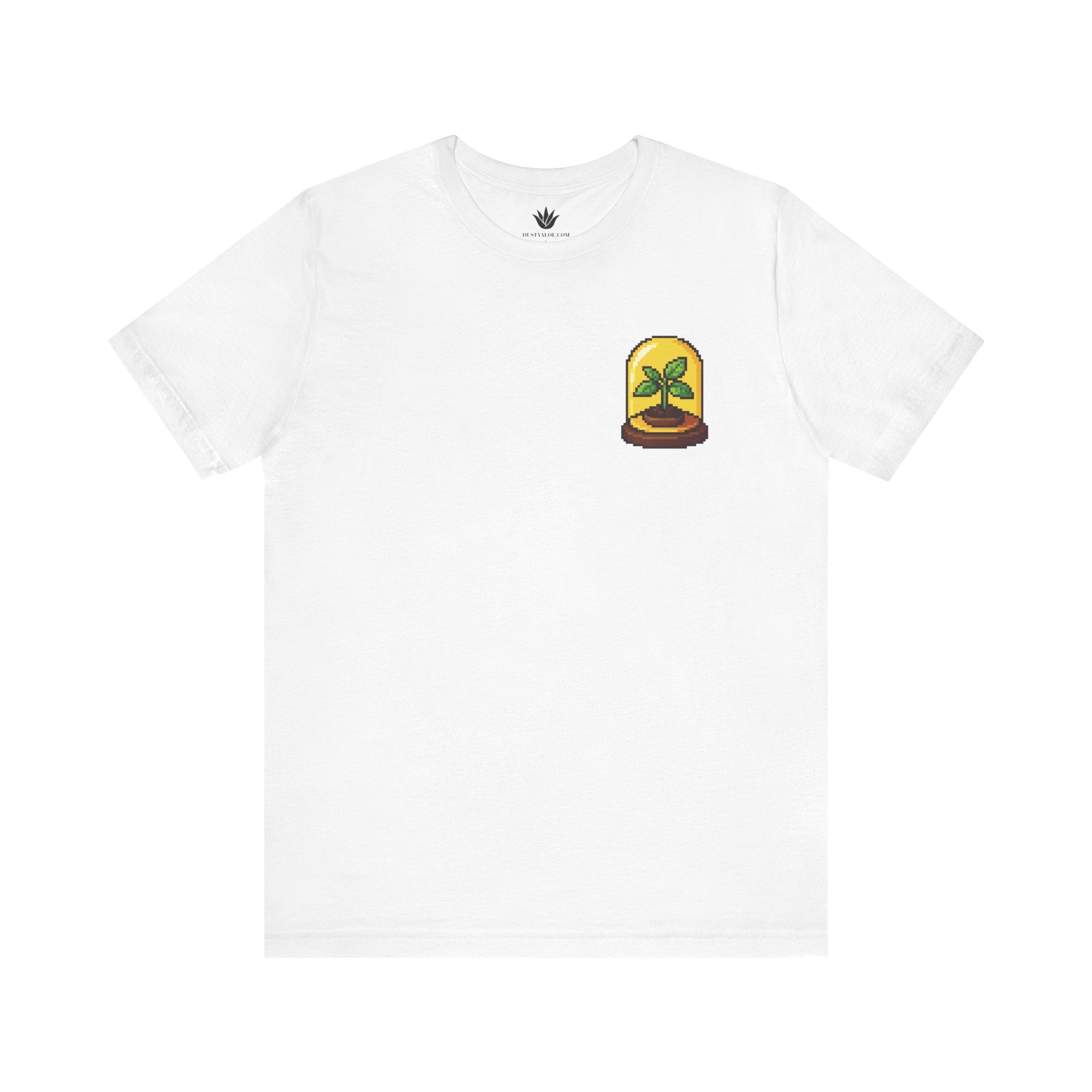 Do Not Disturb I’m Rooting T-Shirt – Funny Pixel Plant Lover Tee