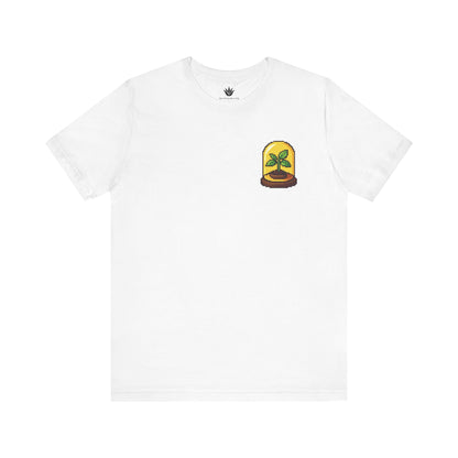 Do Not Disturb I’m Rooting T-Shirt – Funny Pixel Plant Lover Tee