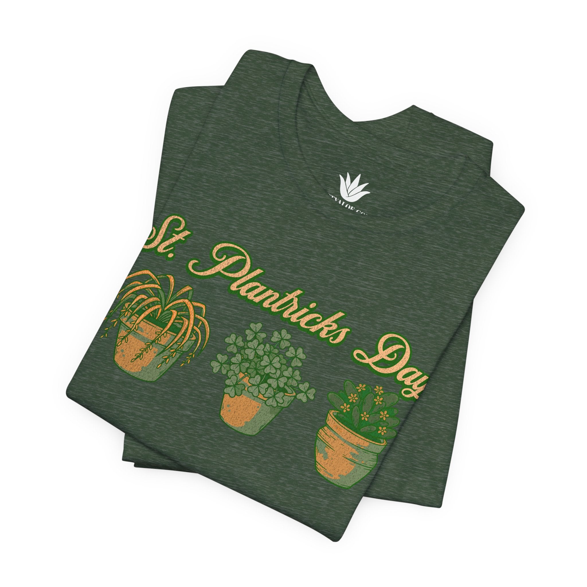St. Plantick’s Day T-Shirt – Lucky Plant Pun Tee for St. Patrick’s Day Plant Lovers