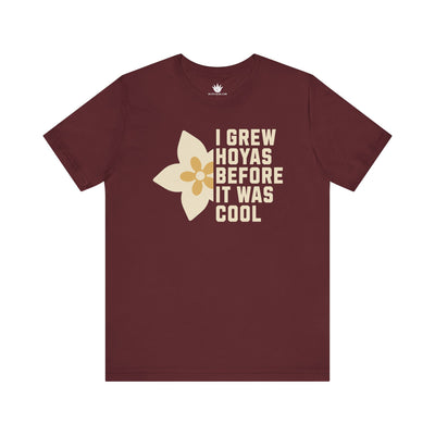 I Grew Hoyas Before It Was Cool T-Shirt – Retro Plant Nerd Tee for Hoya Lovers