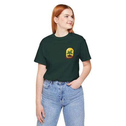 Do Not Disturb I’m Rooting T-Shirt – Funny Pixel Plant Lover Tee