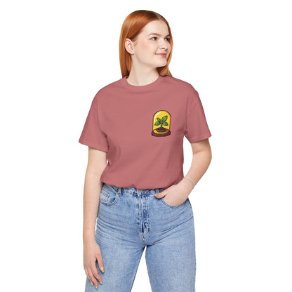 Do Not Disturb I’m Rooting T-Shirt – Funny Pixel Plant Lover Tee