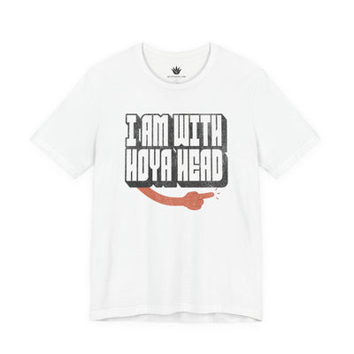 Hoya Head T-Shirt – Funny “I Am With Hoya Head” Tee for Plant Lovers