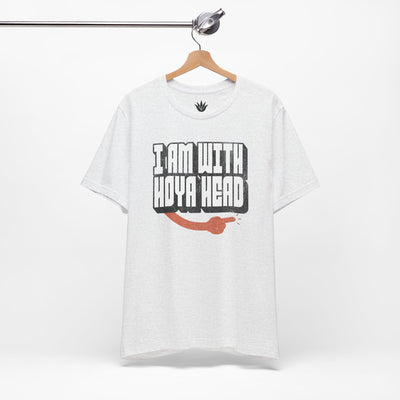 Hoya Head T-Shirt – Funny “I Am With Hoya Head” Tee for Plant Lovers